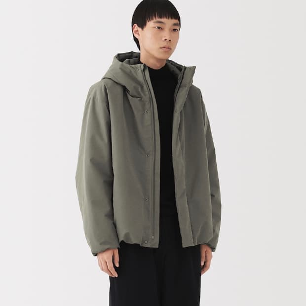 무인양품 방풍 발수 패딩 S