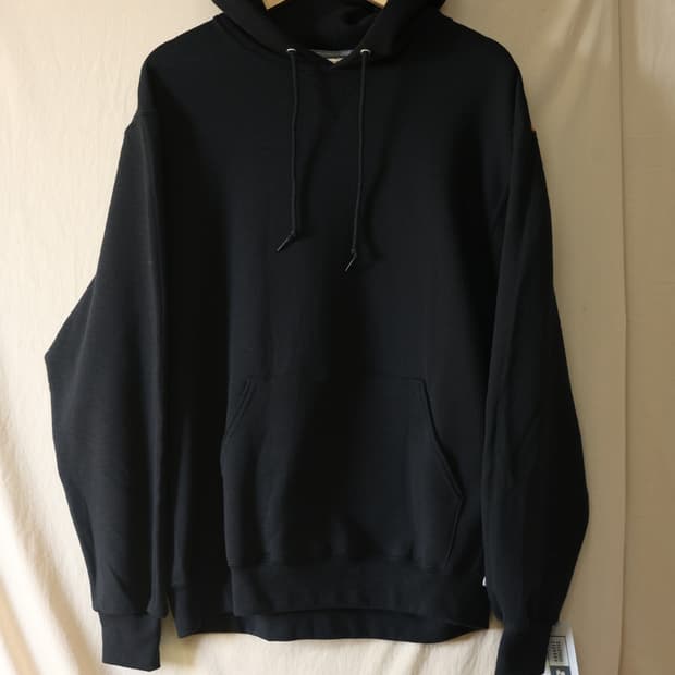러셀 후드티 신품 새상품 블랙L