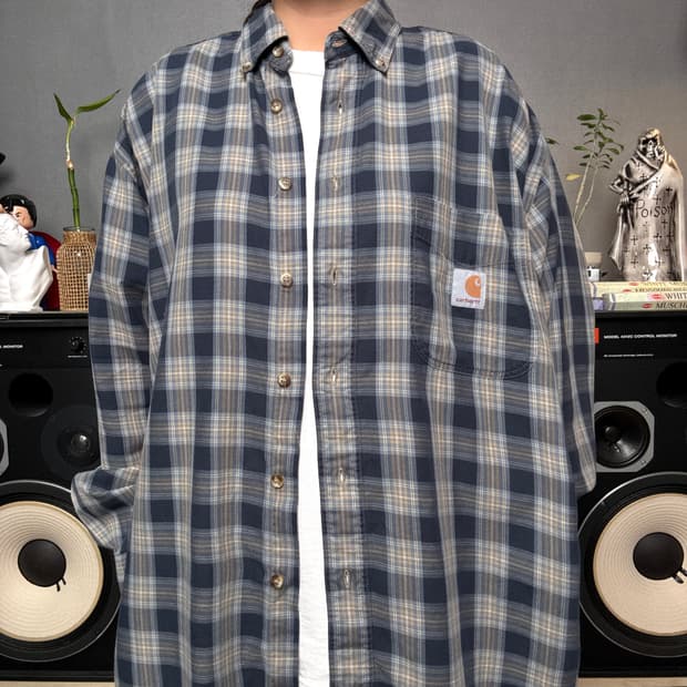 칼하트 체크셔츠