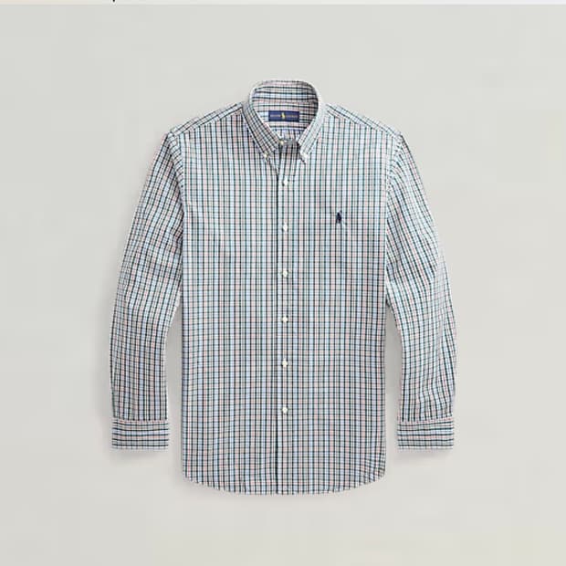 Polo Ralph Lauren QR인증 클래식핏 체크 셔츠 L