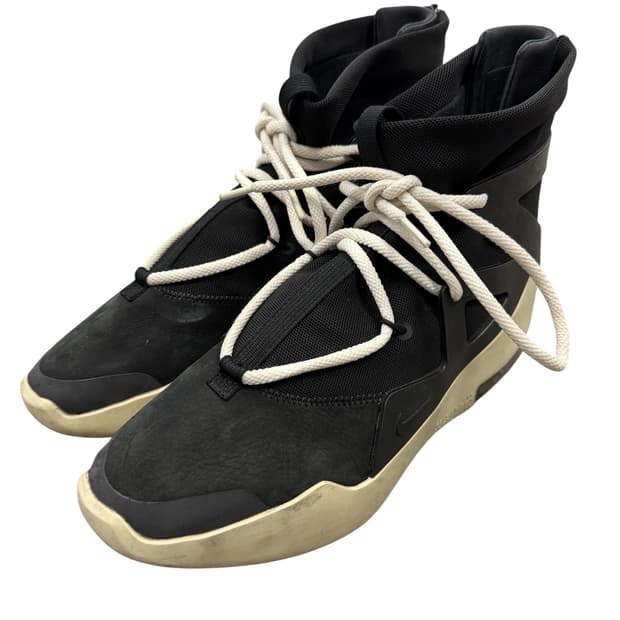 나이키 X 피어오브갓 에어1 블랙 스니커즈 290