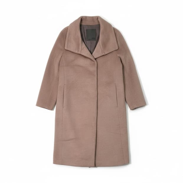 데코 그레이 핑크  울코트 S