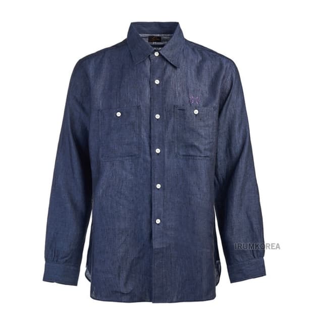 [새상품/L] 니들스 샴브레이 셔츠