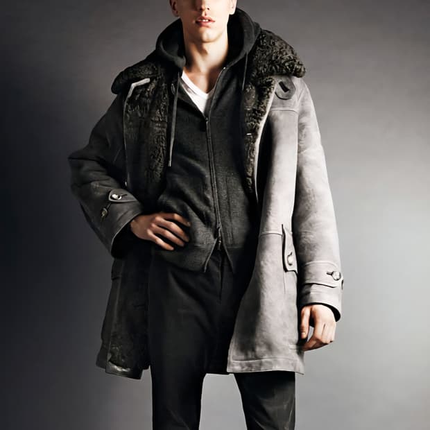 톰포드 캐시미어 스웨이드 풀 시어링 무스탕 자켓