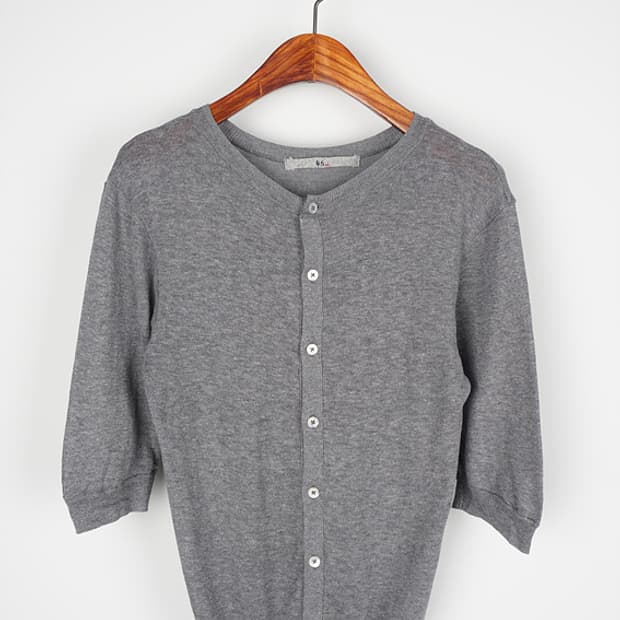 45RPM round neck light cardigan