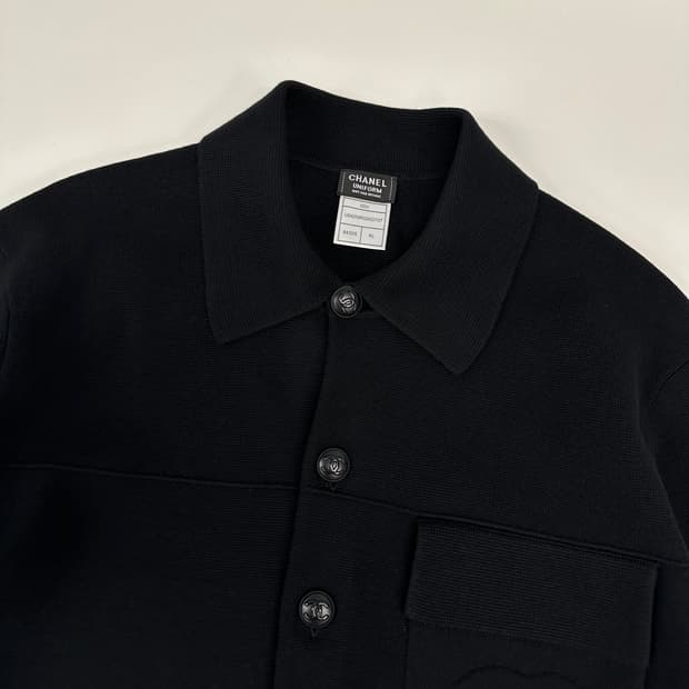 샤넬 CC 로고 가디건 자켓 XL