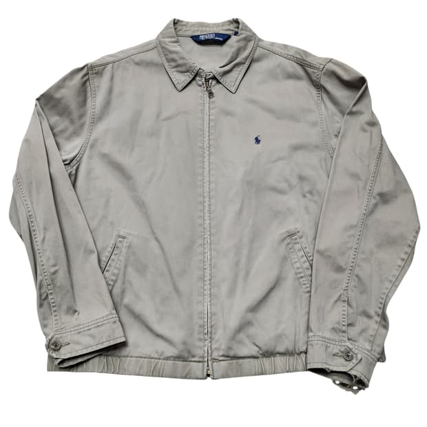 폴로 면자켓