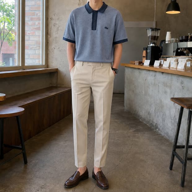 105 LACOSTE 라코스테 파리 폴로 반팔 카라티