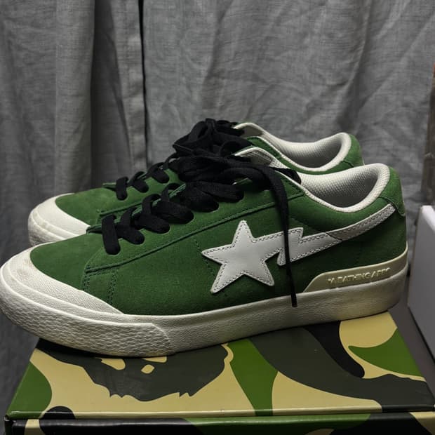 [270] 베이프 베이프스타 매드 스타 그린