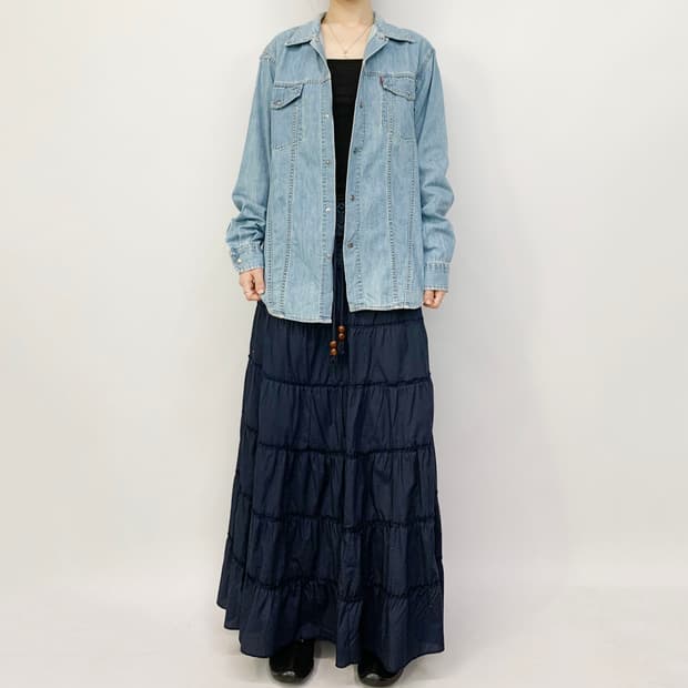 리바이스 데님 셔츠