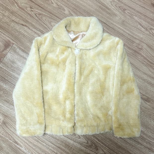 빈티지 밤비 하트 퍼 자켓 코트 히메갸루 라떼 로걀 리즈리사깔 오네갸루 