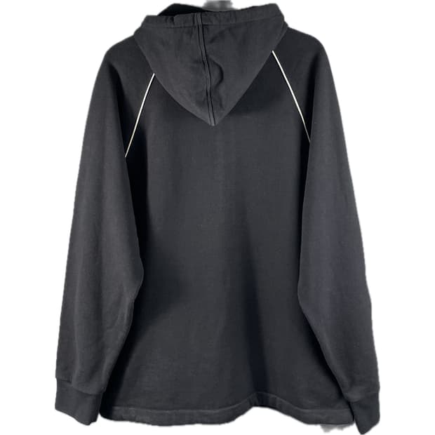 [S] GUCCI 구찌 코튼 저지 스웻 웹 후드 아노락 자켓