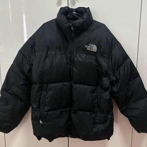 노스페이스 700 눕시 패딩 블랙 XL