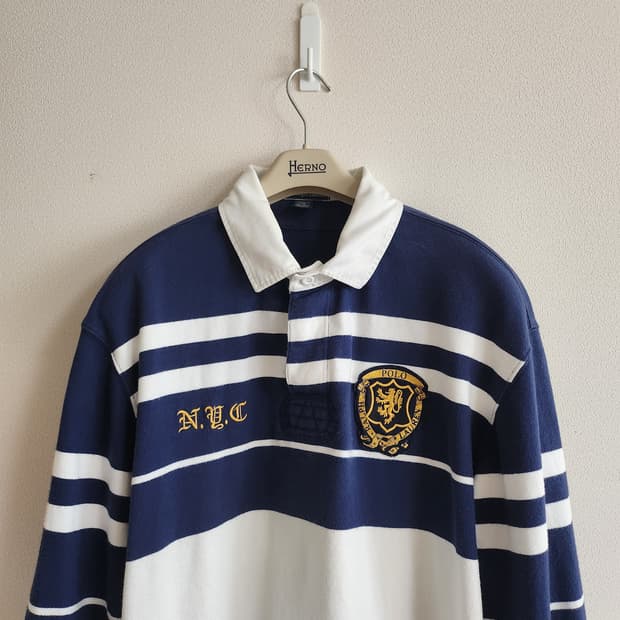 폴로랄프로렌 럭비티셔츠 (XXL