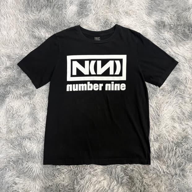 Number (N)ine 나인인치네일스 오마주 티셔츠 넘버나인