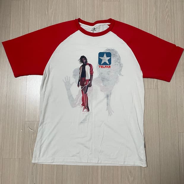 텔파 컨버스 콜랩 리버시블 그래픽 티셔츠