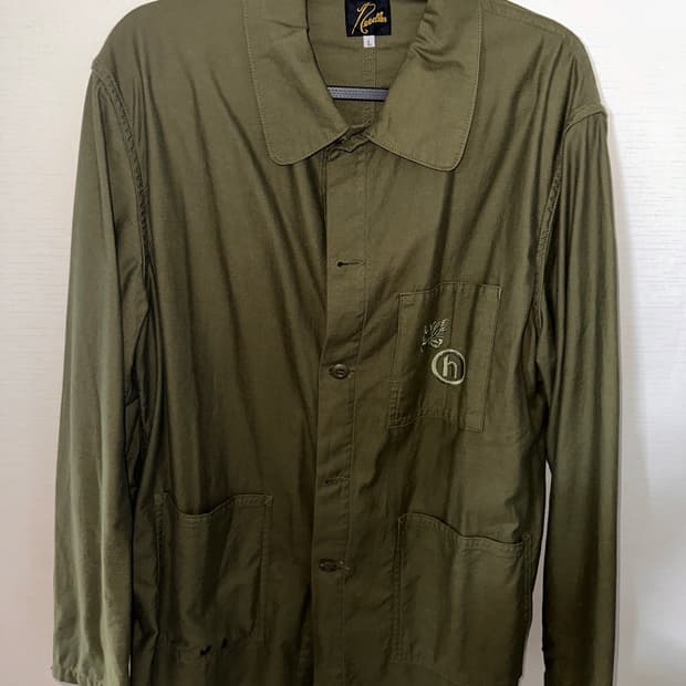 니들스 히든 콜라보 커버올 자켓 L