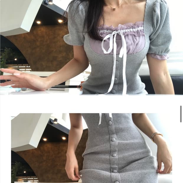 새제품 클라우드이모션 원피스 ops