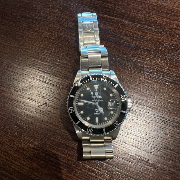 베이펙스 서브마리너 은장 초판