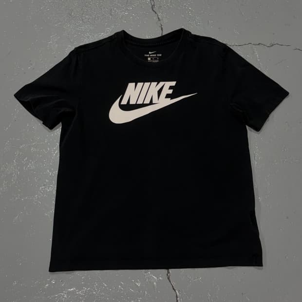 나이키(Nike) 빅로고 블랙 반팔 티셔츠 XL