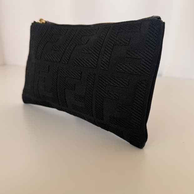 펜디(Fendi) 자카드 파우치 플랫 클러치백 정품