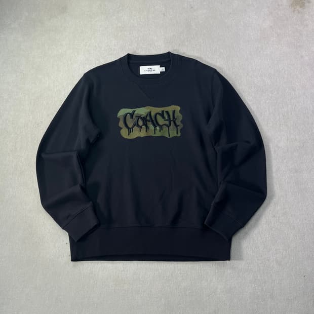 100 코치 그라피티 맨투맨