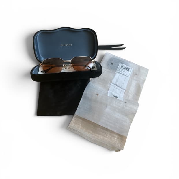 Gucci brown tinted sunglass