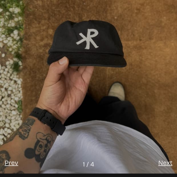 구매) 크래커하우스 블랙 볼캡