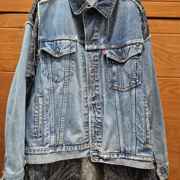 리빌드바이니들스 리버시블 청자켓 [L]