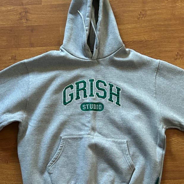 그리쉬 후드티 그레이 L