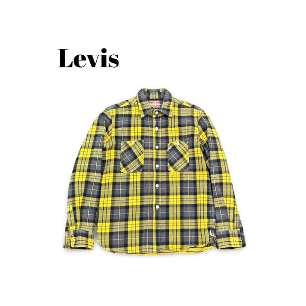 (95)리바이스플란넬체크셔츠