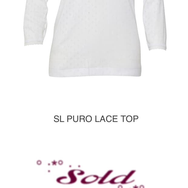 삽니다) 샬롬 sl PURO LACE TOP
