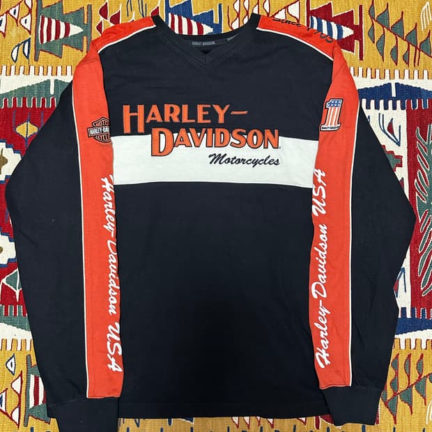 할리데이비슨 레이싱 맨투맨 L