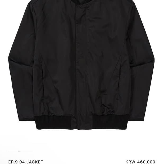 xlim EP.9 04 JACKET (BLACK - XS)