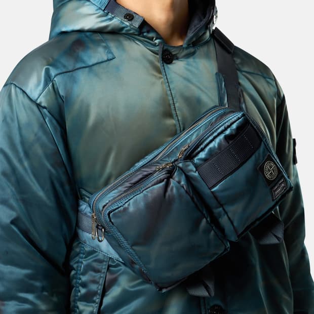 [새제품] 스톤아일랜드 X 포터 크로스바디백