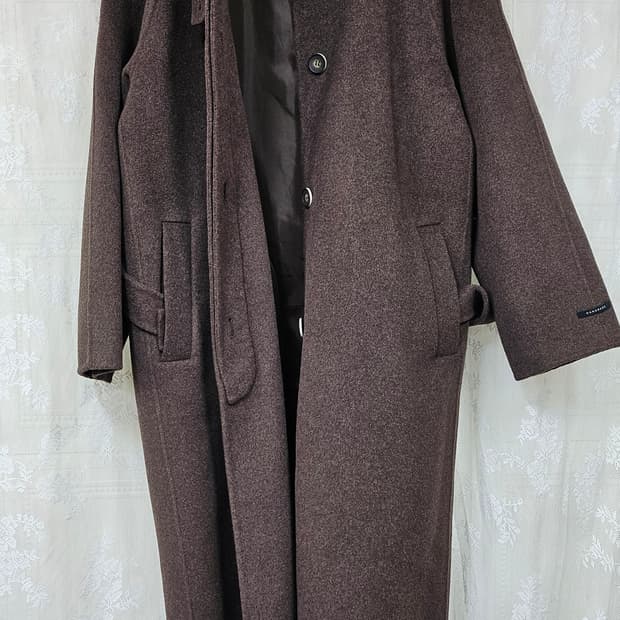 미쏘 핸드메이드   브라운 코트 M