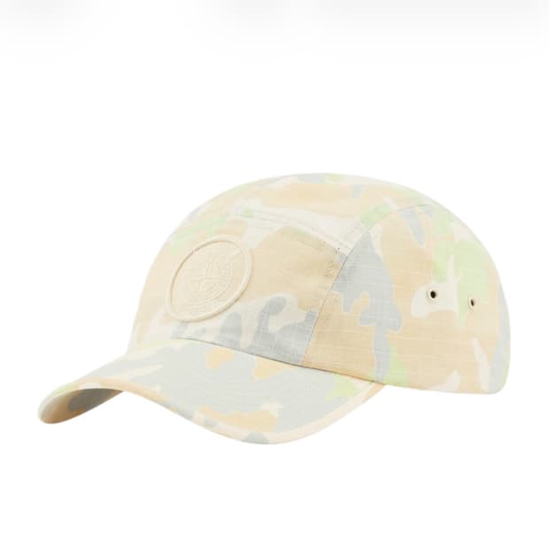 슈프림 스톤아일랜드 리액티브 아이스 카모 캠프캡