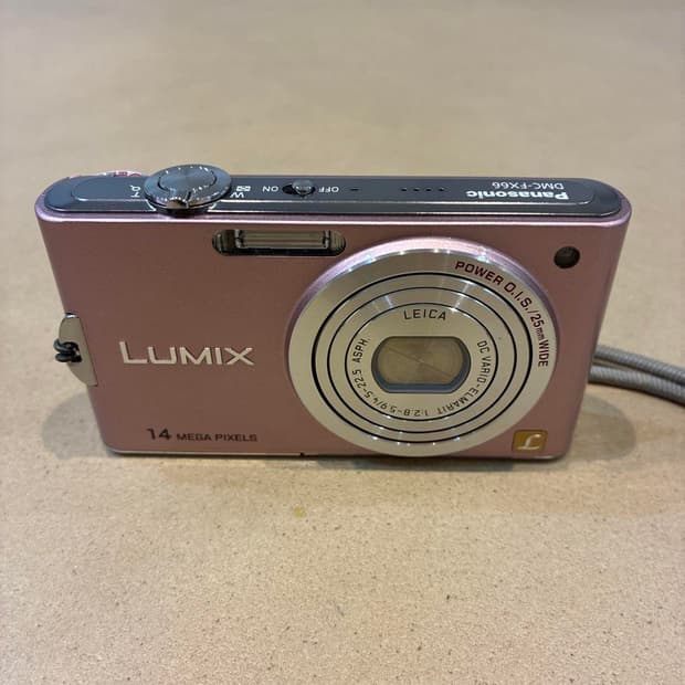 Panasonic  LUMIX DMC-FX66 핑크