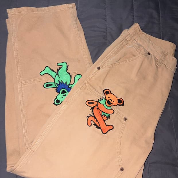 디스이즈네버댓 그레이트풀데드 GD 라이트닝 카펜터 팬츠