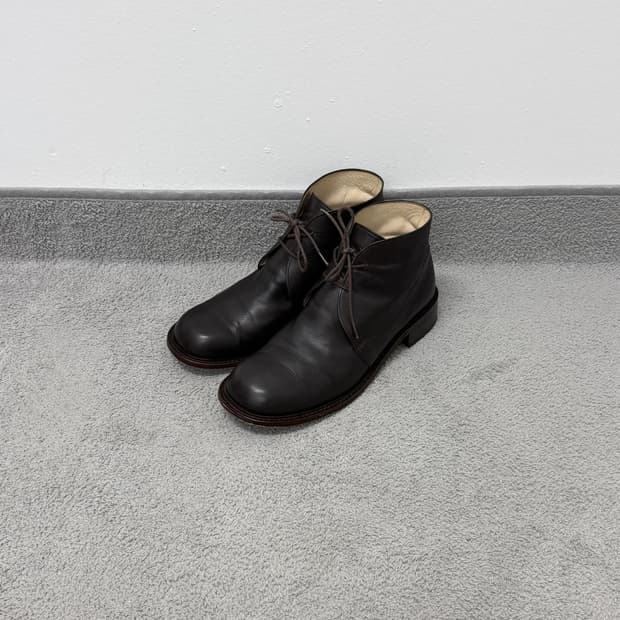 old Margaret Howell square toe chukka