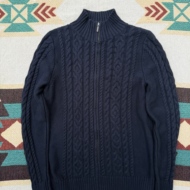 L.L.Bean 집업 니트 가디건 m