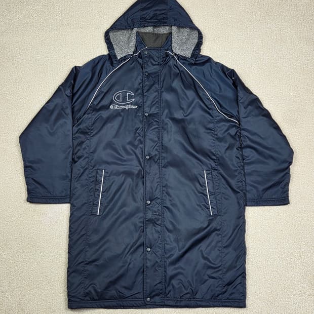 [챔피온] 골드윈 빅로고 플리스 벤치 코트 | 00234