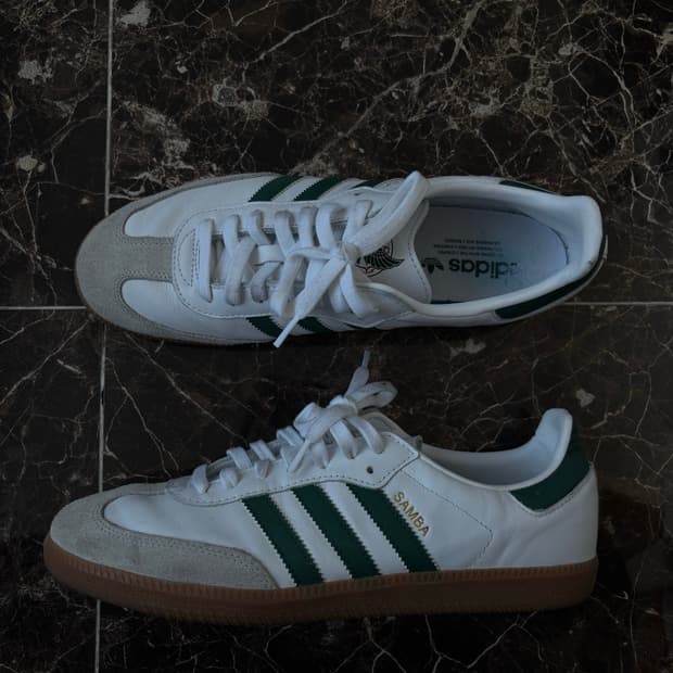 (290) 아디다스 삼바 멕시코 그린