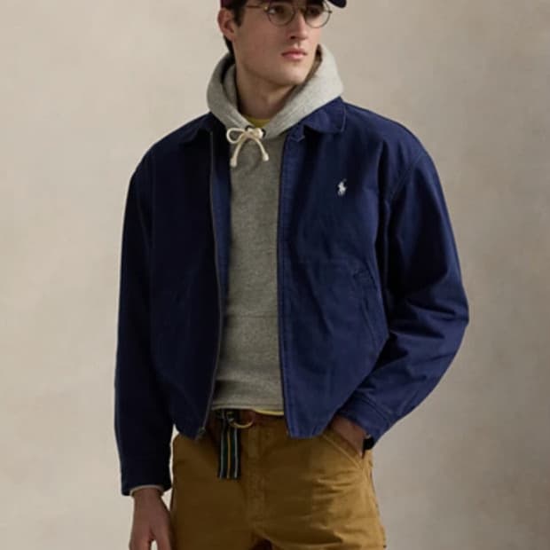 (새상품) 폴로 빅자켓 네이비 m