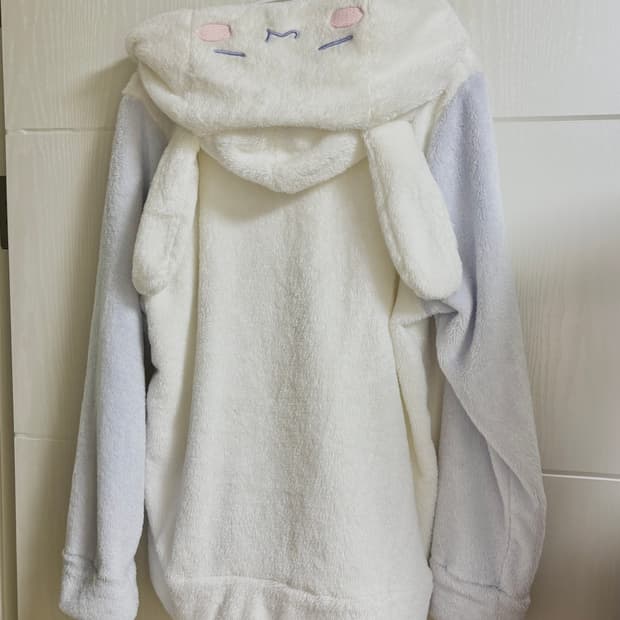 산리오 시나모롤 룸웨어 후드집업