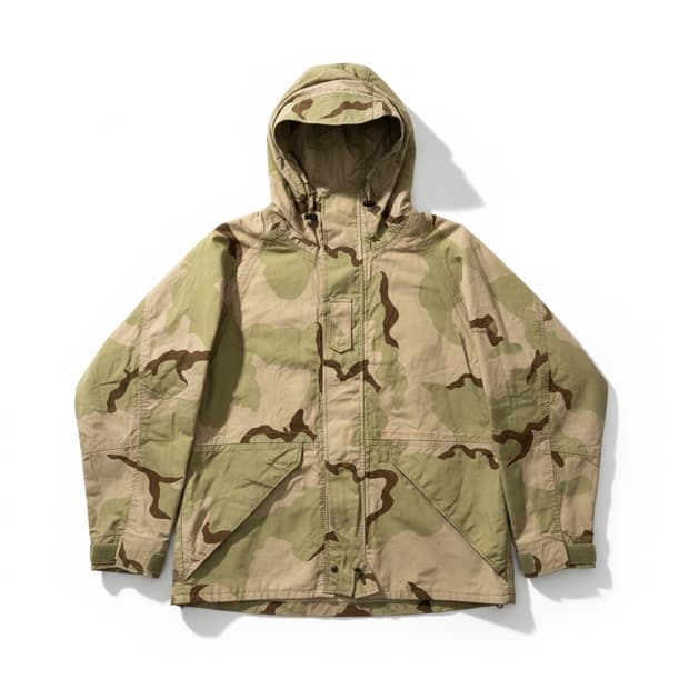 미군 사막迷彩 후드 자켓 free