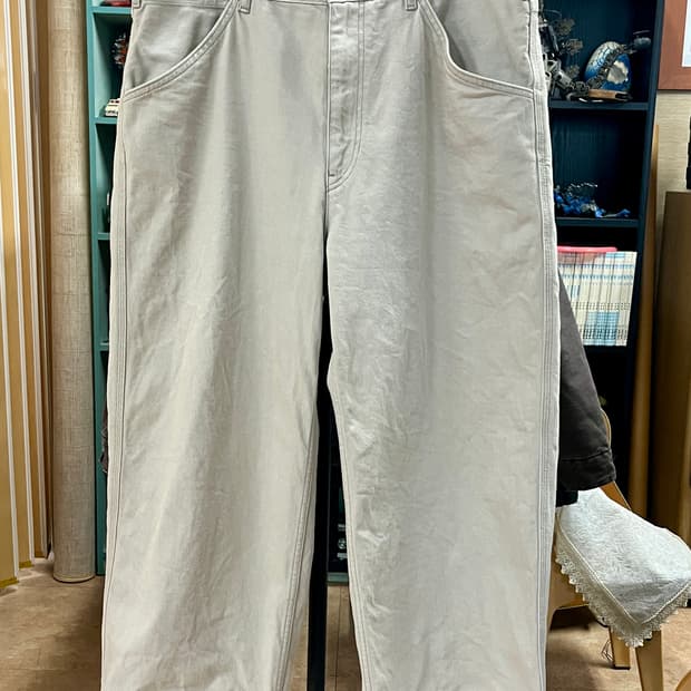 유니클로 와이드핏 컬리진 내추럴