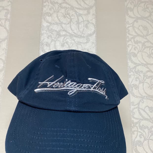헤리티지플로스 시그니처 로고 볼캡 네이비 os