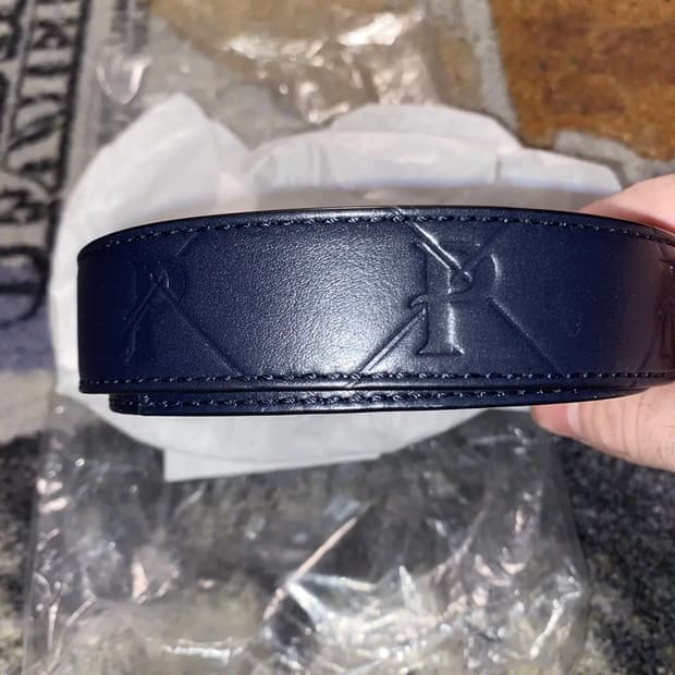 팔라스 PAL-M-Gram 가죽 벨트 미드나잇 블루