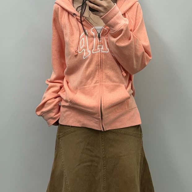 Gap 갭 피치 후드집업 